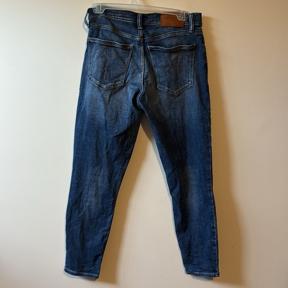 Lucky Brand Ava Mid Rise Crop Women's Blue Jeans - Picture 5 of 7